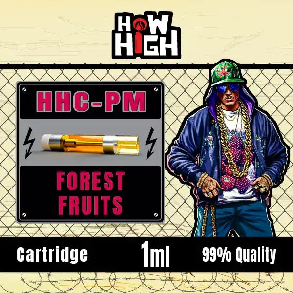 HHC-PM Forest Fruits 1ml от How2High Bulgaria – микс от горски плодове с интензивен ефект.